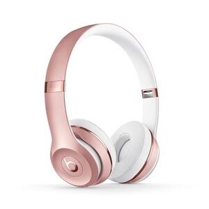 Brand New Beats Solo³ Rose Gold Bluetooth Wireless Headphones